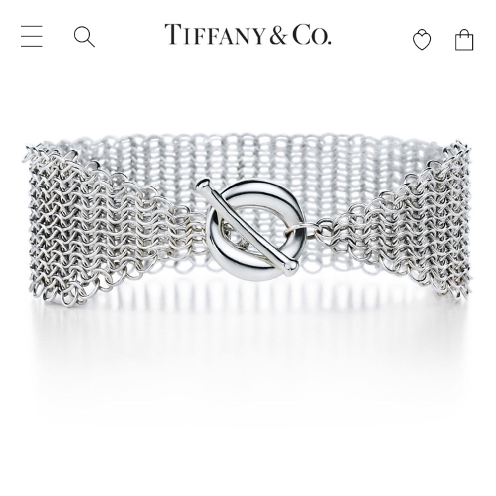 Tiffany Mesh Toggle Bracelet *New* never worn